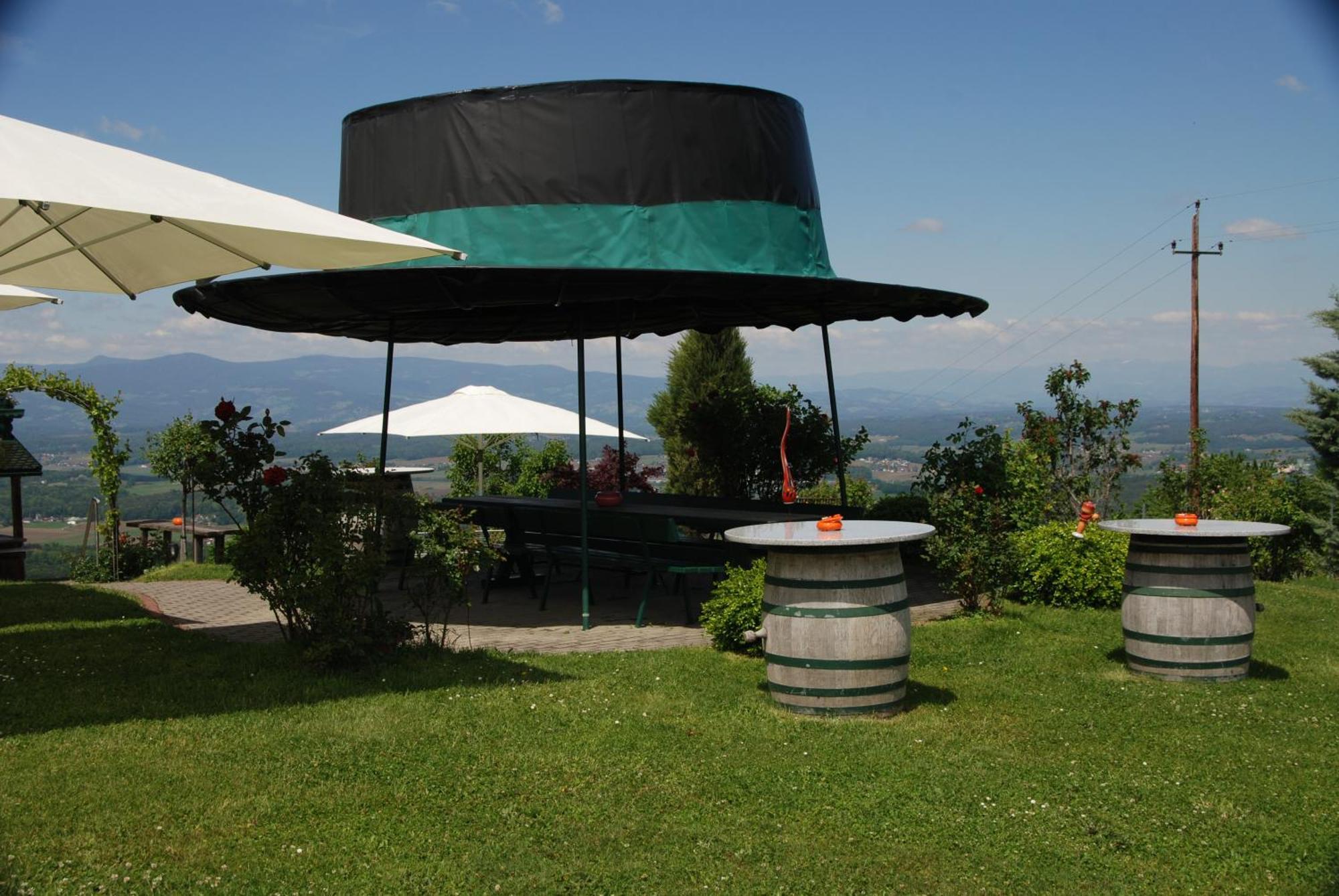 Naturpark-.Weinbergferienhaus Китцек им Заусал Екстериор снимка